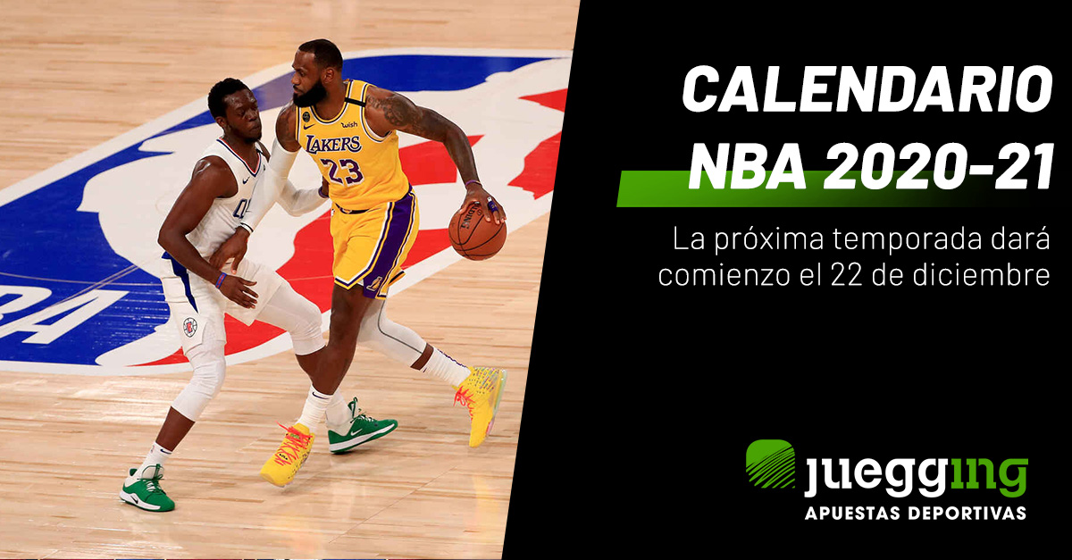 NBA divulga o calendário da 1ª metade da temporada 2020-2021