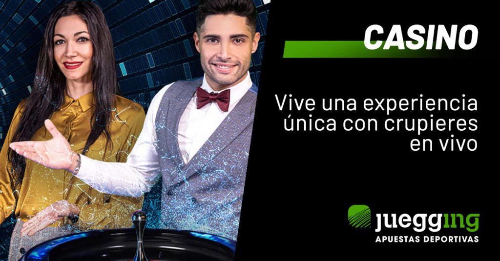 croupier en vivo