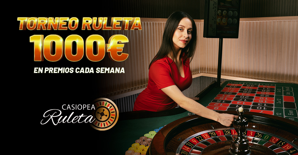 Torneo de Ruleta: 1000€ en premios cada semana