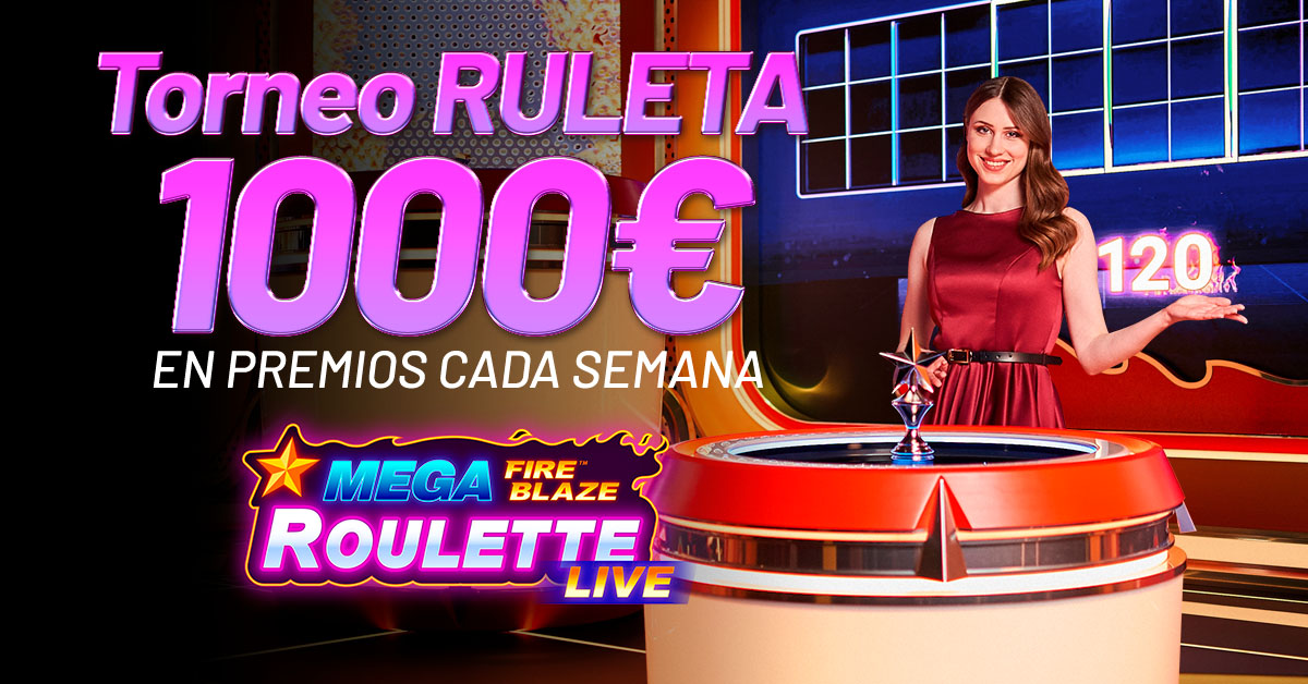 Torneo de Ruleta: 1000€ en premios cada semana
