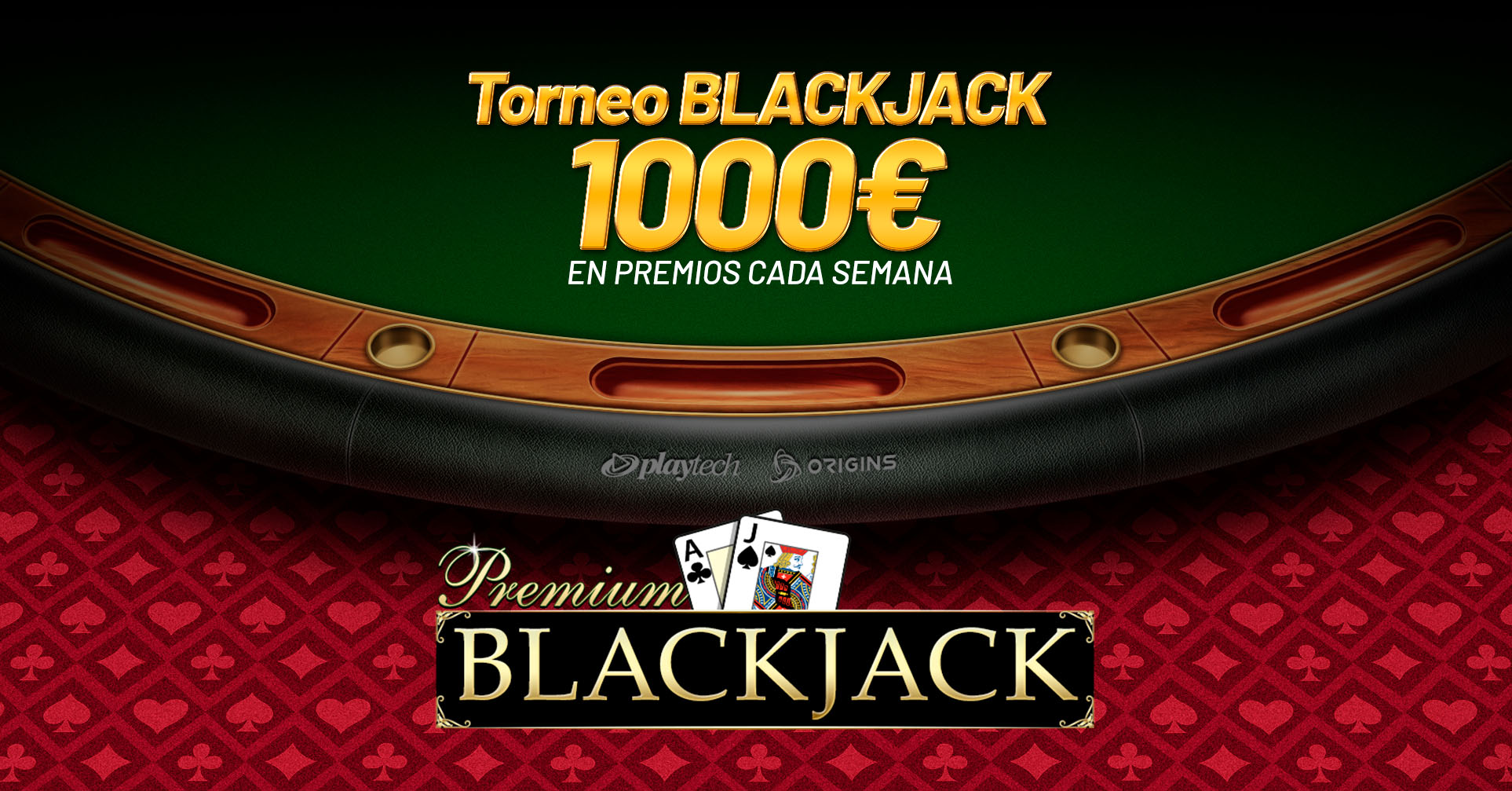 Torneo de Blackjack: 1000€ en premios cada semana