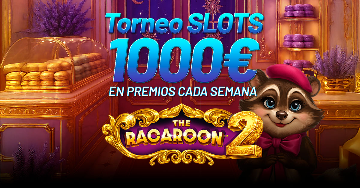 Torneo de Slots: 1000€ en premios cada semana