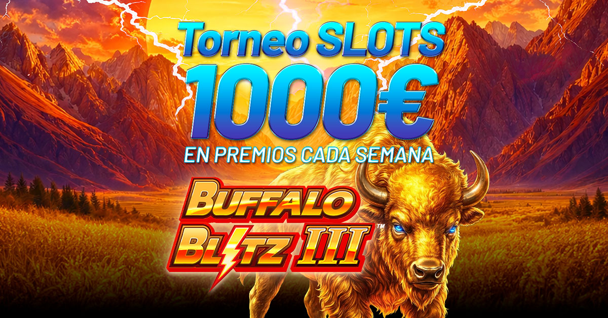 Torneo de Slots: 1000€ en premios cada semana