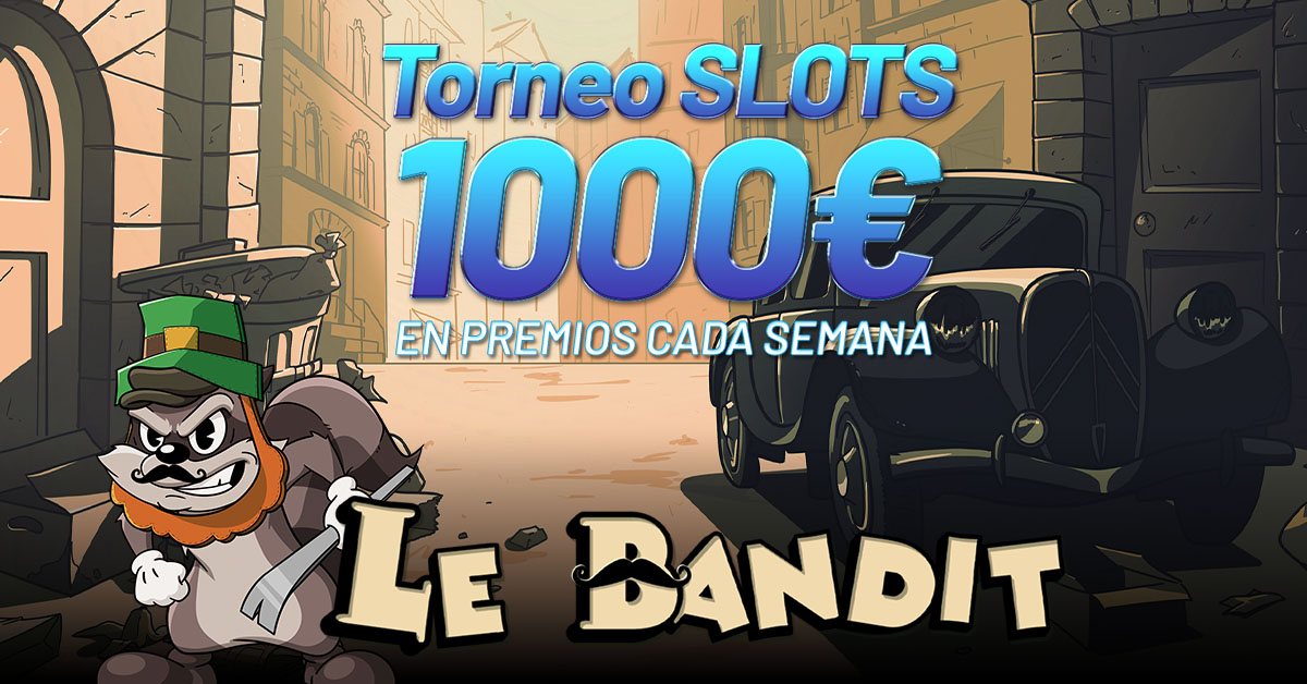Torneo de Slots: 1000€ en premios cada semana