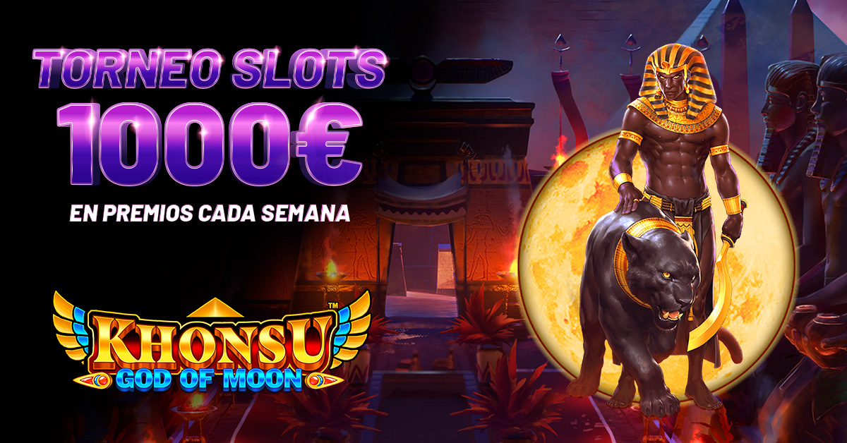 Torneo de Slots: 1000€ en premios cada semana