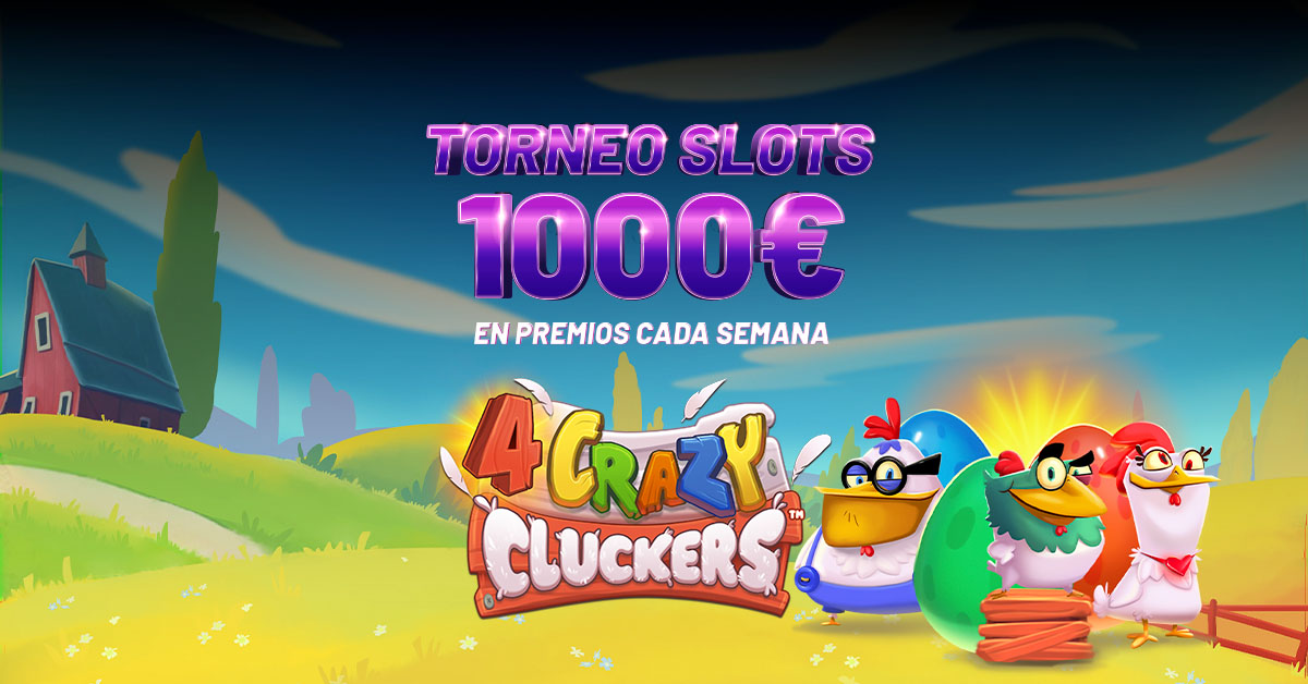 Torneo de Slots: 1000€ en premios cada semana