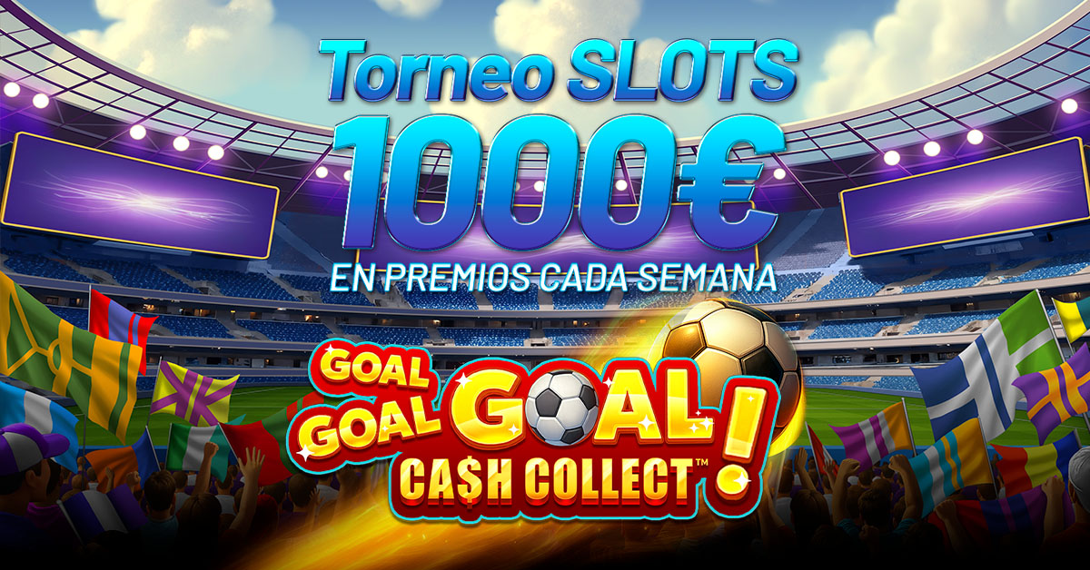 Torneo de Slots: 1000€ en premios cada semana