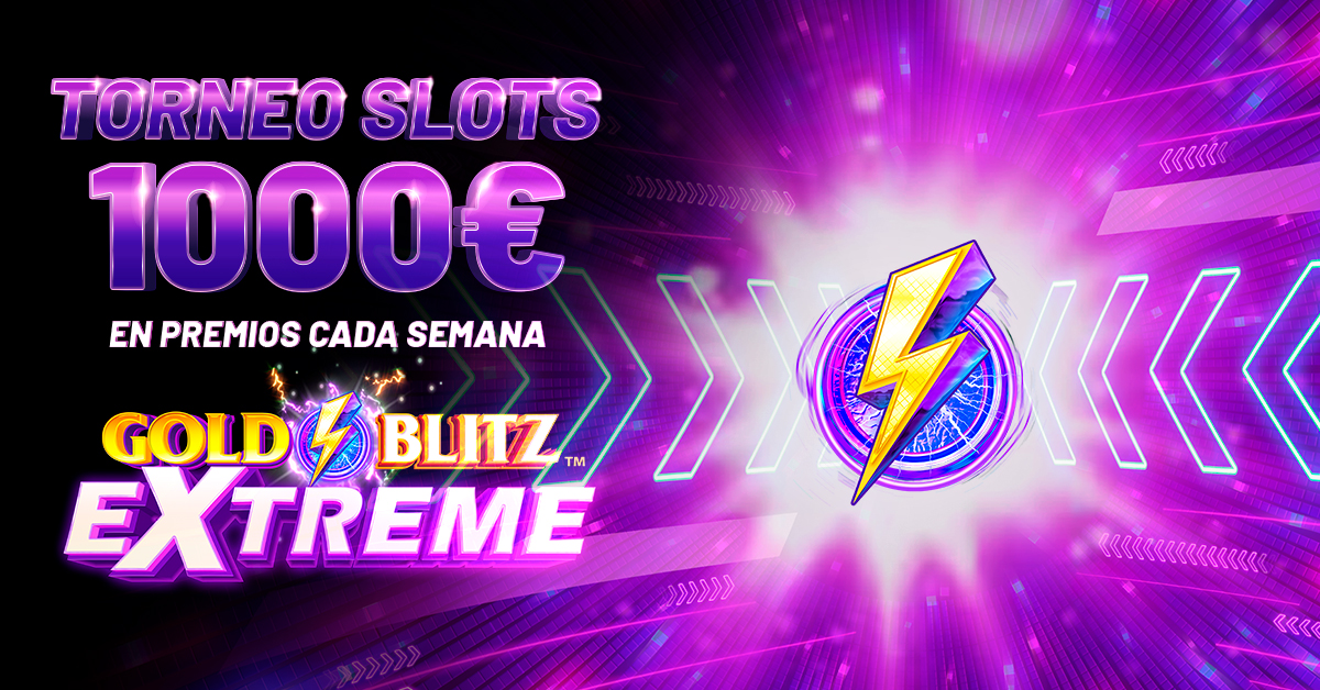 Torneo de Slots: 1000€ en premios cada semana