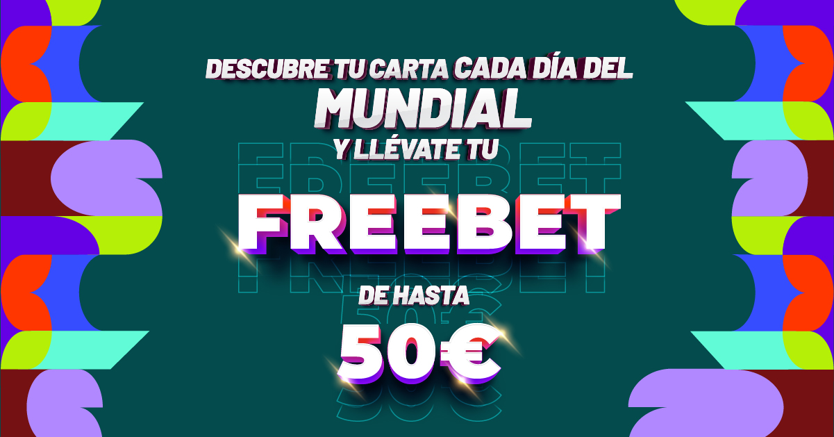 Vive el Mundial con Juegging y llévate una freebet de hasta 50€